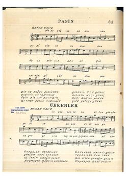 Halk Türküsü (Hasankale Yöresi)