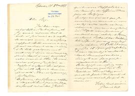 Recaizade Mahmud Ekrem’e mektup