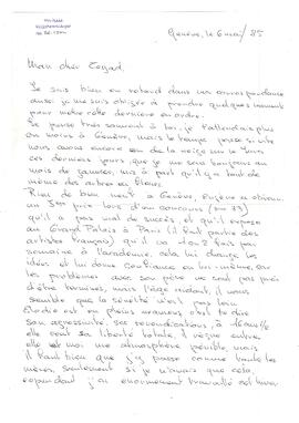 Antoinette Shoessel’den Ziyad Ebüzziya’ya mektup