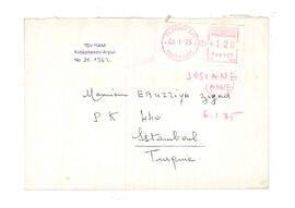 Josyane B. Roth’tan Ziyad Ebüzziya’ya mektup