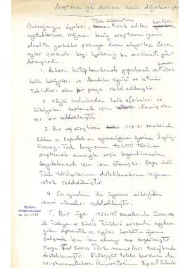 Research Permits - Araştırma İzni