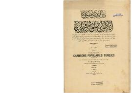 Darülelhan Külliyatı Anadolu Halk Şarkıları Mecmuası'nın birinci fasikülündeki mukaddime yazısı