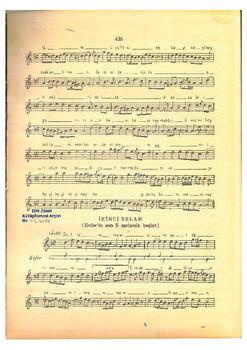 Hicaz Mevlevi Ayini (İkinci Selam)