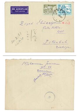 Mükerrem Janina’dan Ziyad Ebüzziya’ya mektup