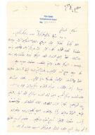 Velid Ebüzziya’nın ağabeyi Talha’ya mektubu