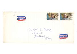 Mayk’tan Ziyad Ebüzziya’ya kartpostal