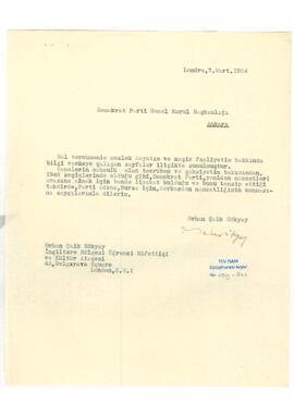 Gökyay'ın Bursa milletvekili adaylığı