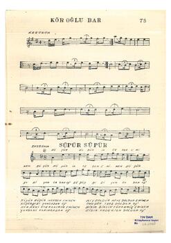 Halk Türküsü (Erzurum Yöresi)